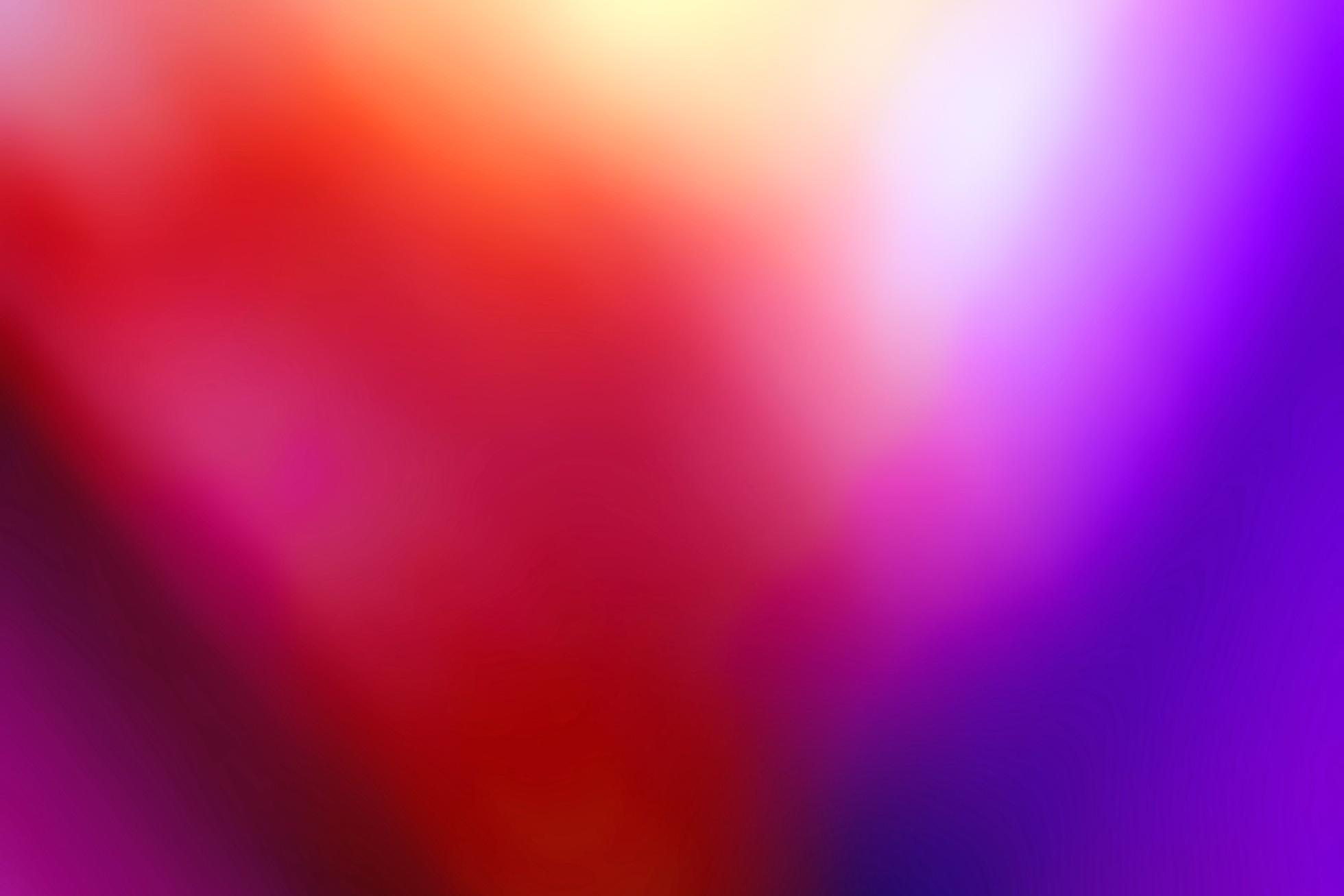 Farben, die ineinander verlaufen