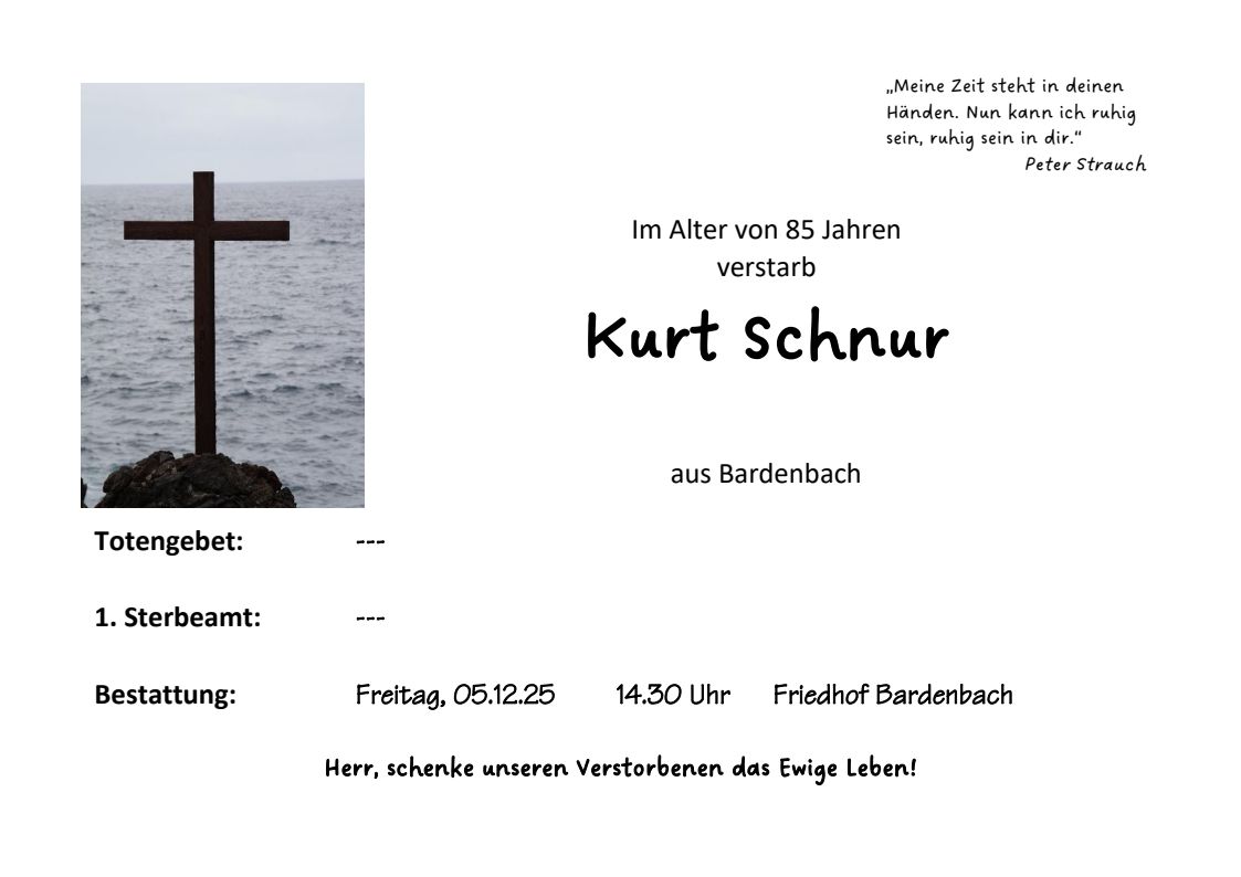 Ba Kurt Schnur