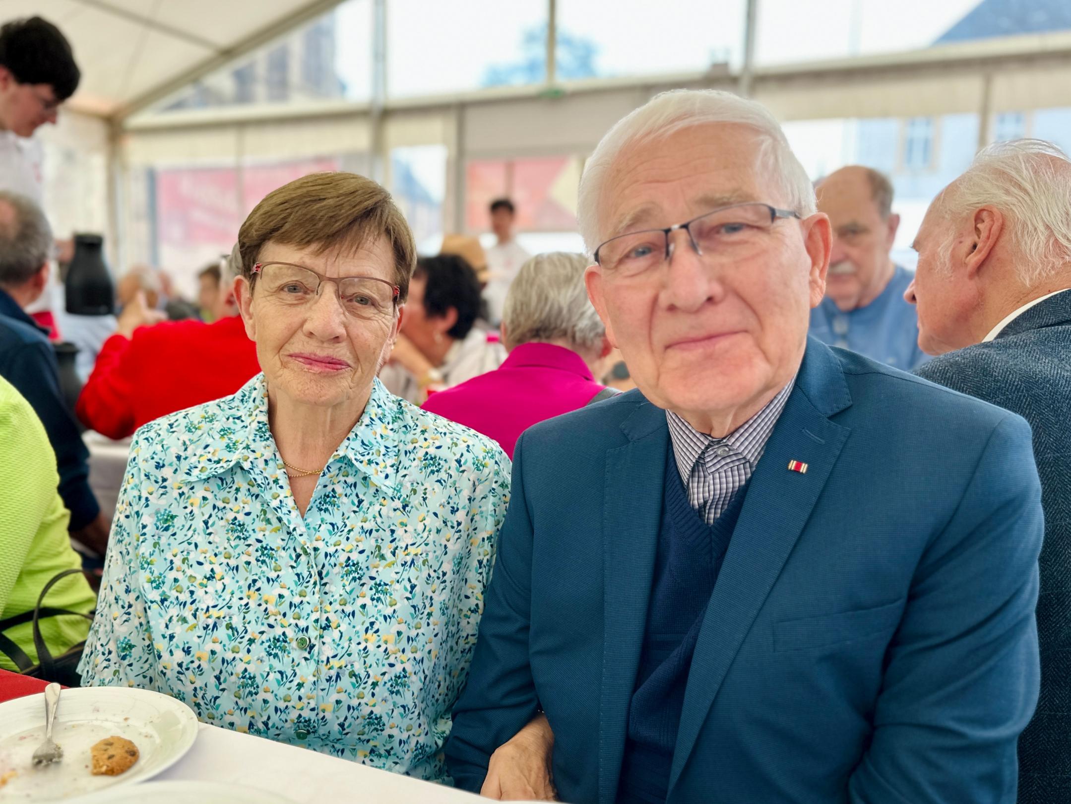Diamantene Hochzeit: Eheleute Müller aus Wadern (c) Inge Hülpes, Bistum Trier Diamantene Hochzeit: Eheleute Müller aus Wadern