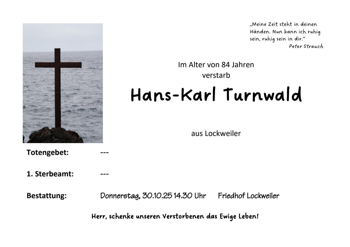 Lo Hans-Karl Turnwald