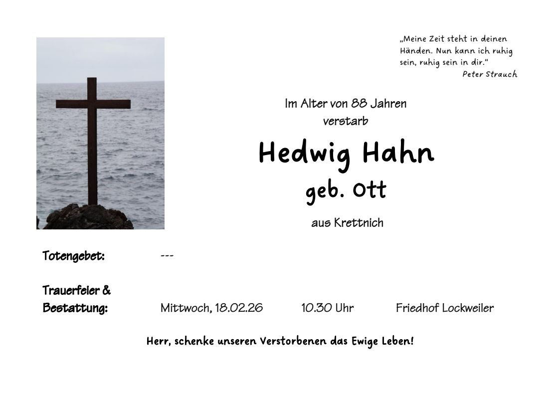 Lo Hedwig Hahn