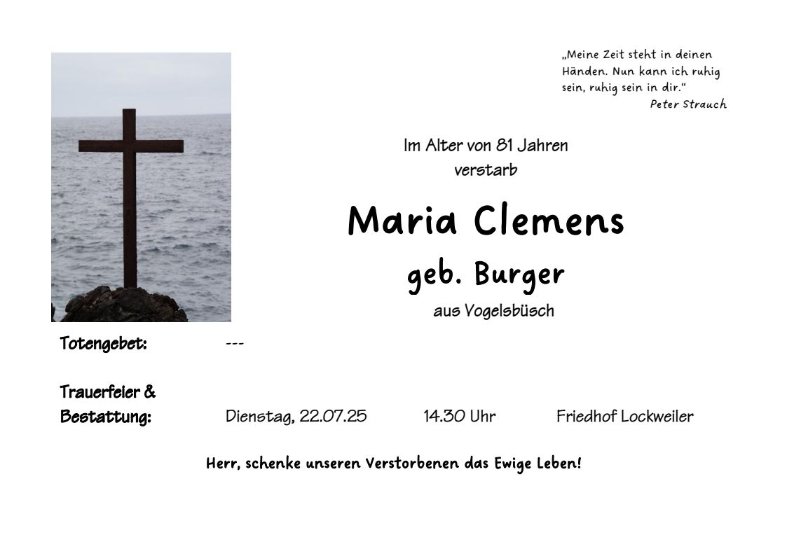 Lo Maria Clemens