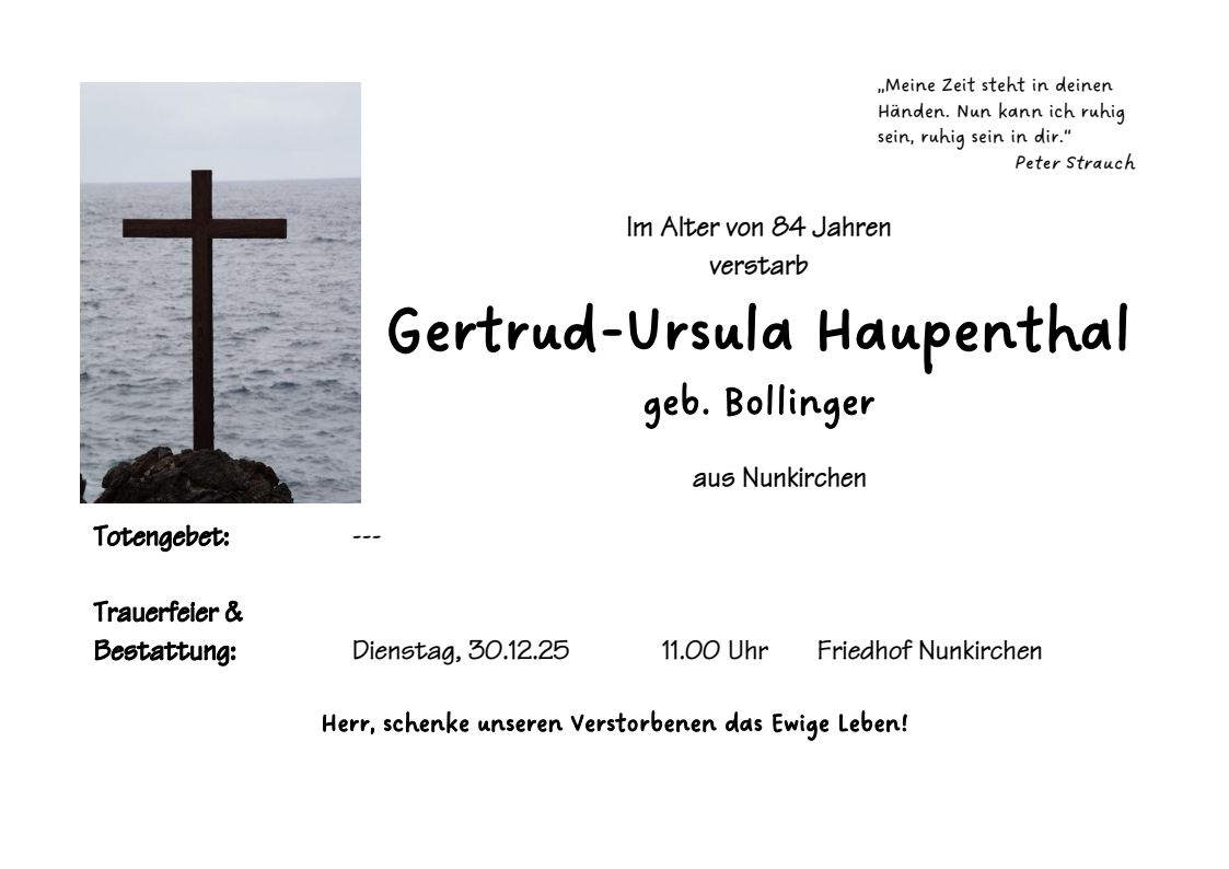Nu Gertrud-Ursula Haupenthal