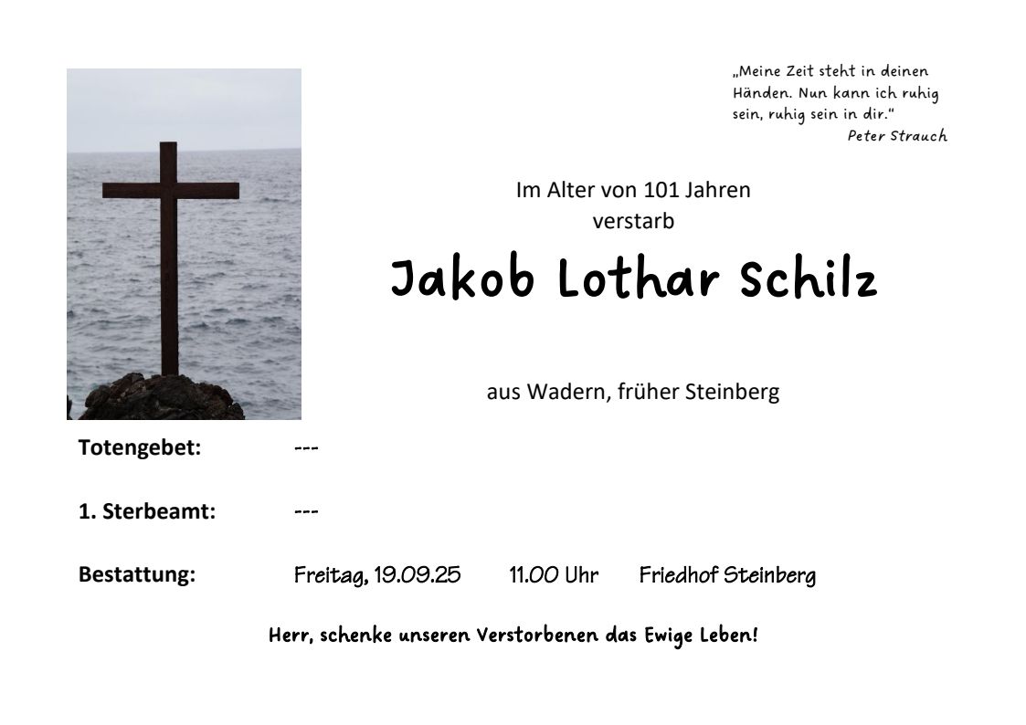 Stb Lothar Schilz