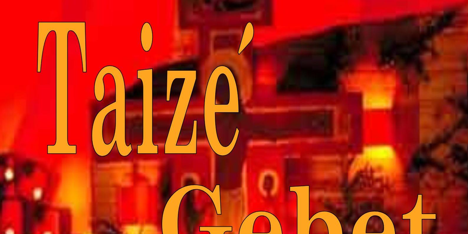 Plakat Taizegebet in Morscholz 03.03.26