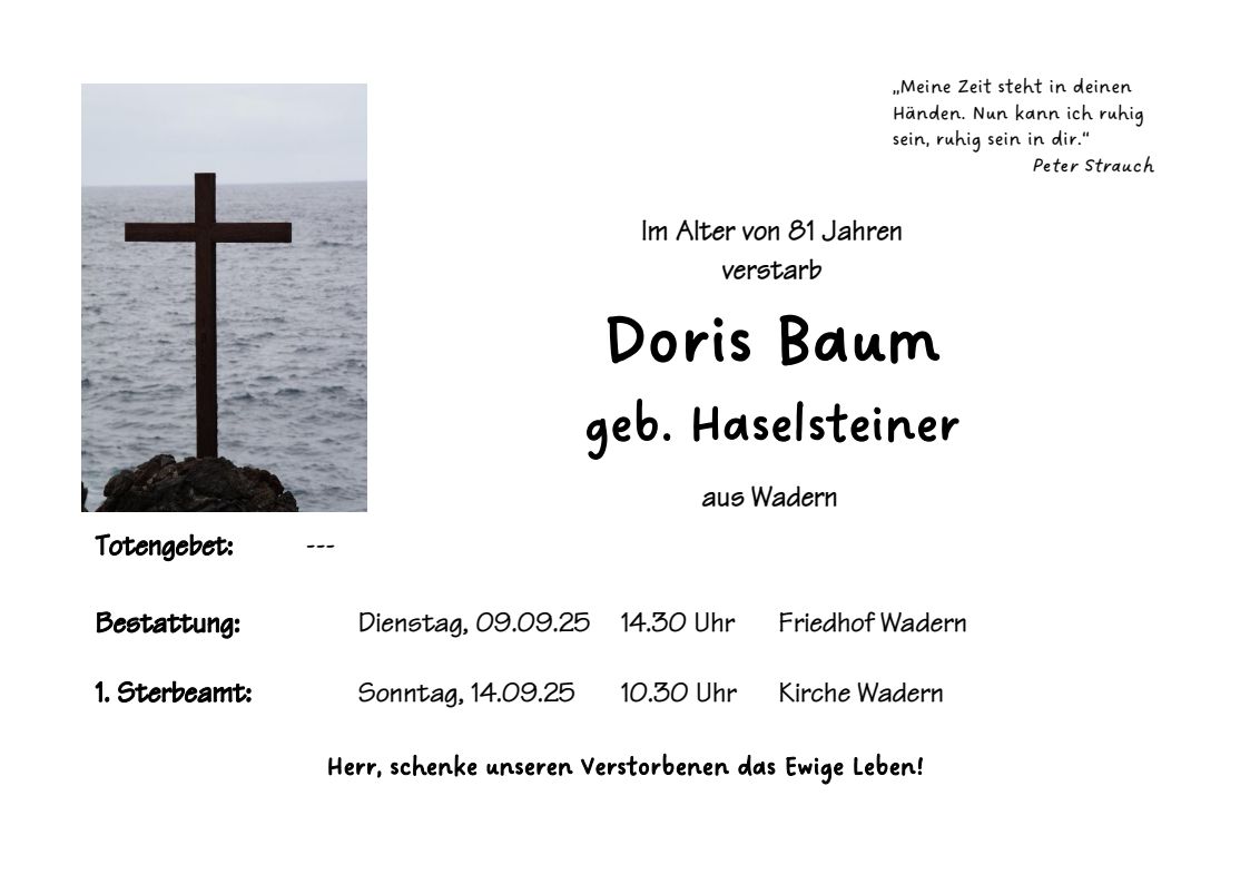 Wa Doris Baum