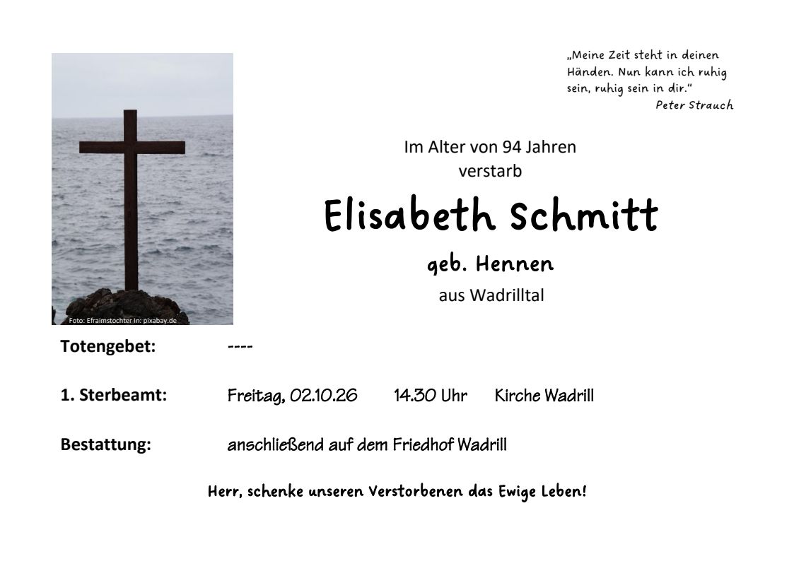 Wdr Elisabeth Schmitt