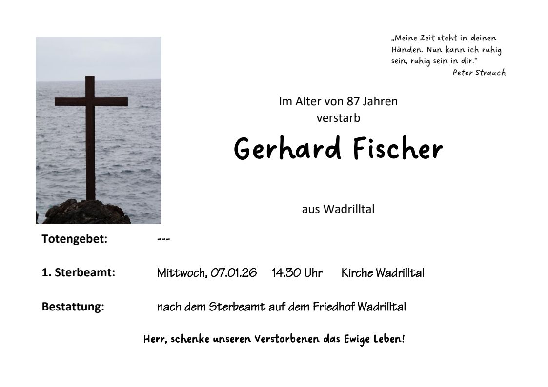 Wdr Gerhard Fischer